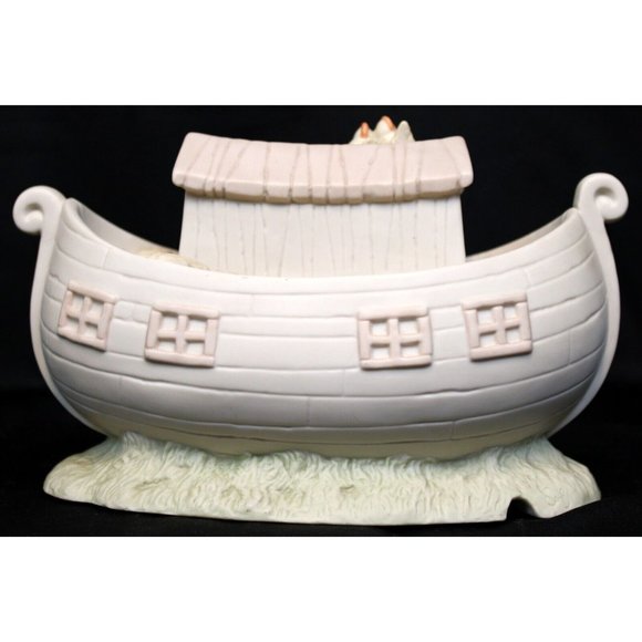 Vtg 1992 Precious Moments Noah's Ark Nightlight #530042 2 by 2 Porcelain - Picture 3 of 11